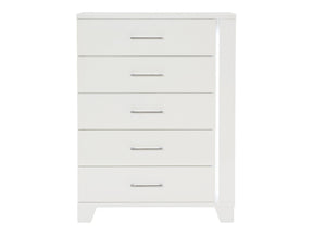 Kerren White High Gloss Chest - Ornate Home