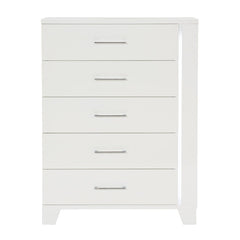 Kerren White High Gloss Chest - Ornate Home