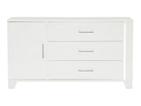 Kerren White High Gloss Dresser - Ornate Home