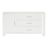 Kerren White High Gloss Dresser - Ornate Home