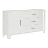 Kerren White High Gloss Dresser - Ornate Home