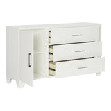 Kerren White High Gloss Dresser - Ornate Home