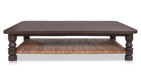 Kerrigan Dark Brown Coffee Table - Ornate Home