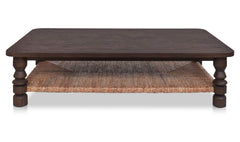Kerrigan Dark Brown Coffee Table - Ornate Home