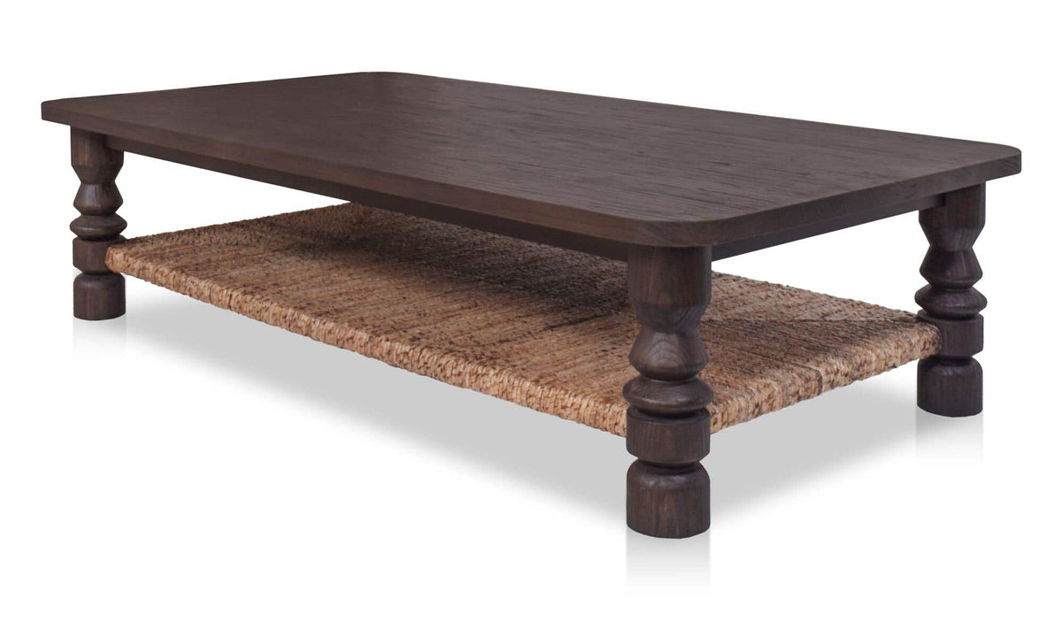 Kerrigan Dark Brown Coffee Table - Ornate Home