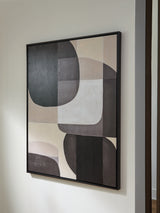 Kesleigh Black/White Wall Art - Ornate Home