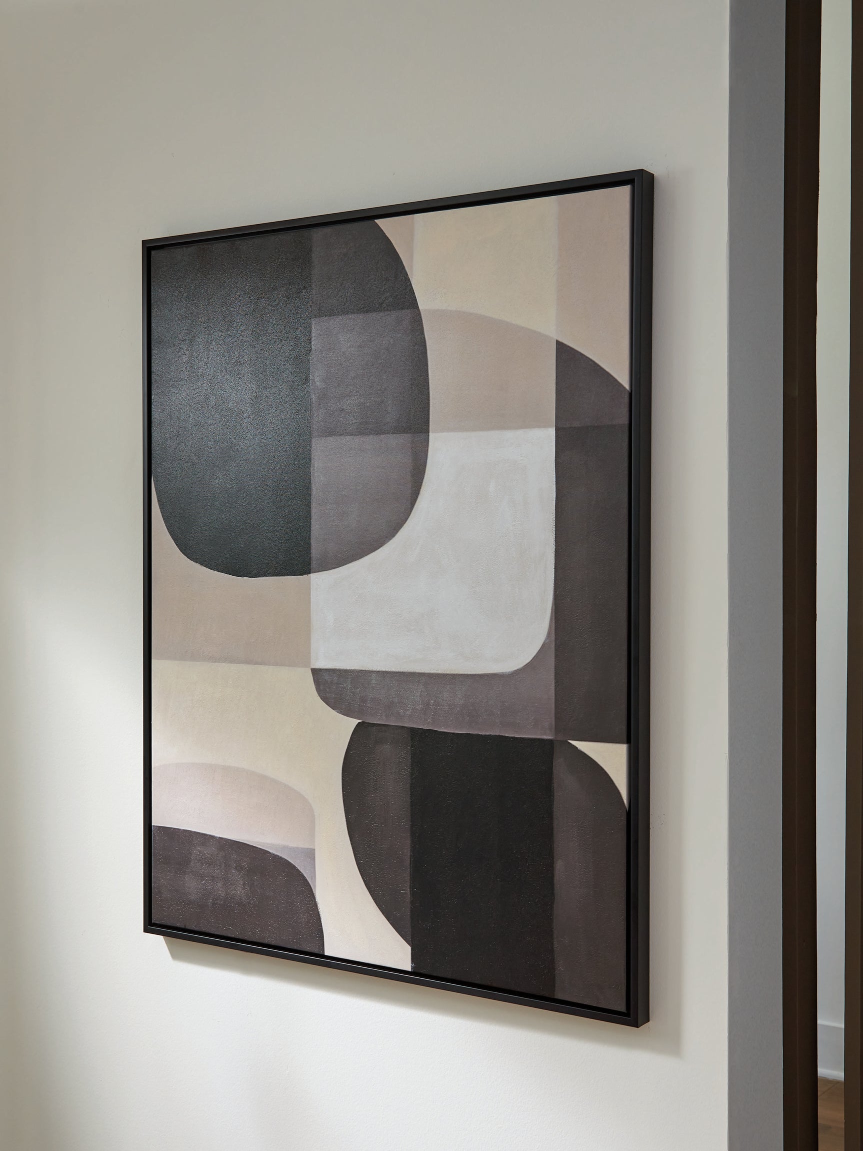 Kesleigh Black/White Wall Art - Ornate Home