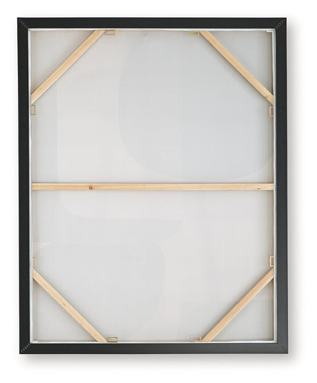 Kesleigh Black/White Wall Art - Ornate Home