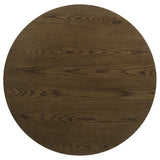 Kessler Brown 3-piece Round Sculptural Wood Coffee Table Set - Ornate Home