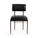 Kester Jet Black Dining Chair (Set of 2) - Ornate Home