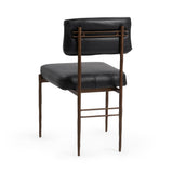 Kester Jet Black Dining Chair (Set of 2) - Ornate Home
