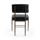 Kester Jet Black Dining Chair (Set of 2) - Ornate Home