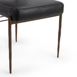 Kester Jet Black Dining Chair (Set of 2) - Ornate Home