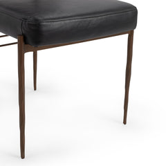 Kester Jet Black Dining Chair (Set of 2) - Ornate Home