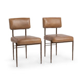 Kester Tan Dining Chair (Set of 2) - Ornate Home