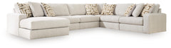 Kestrie Feathered 6-Piece Sectional with LAF Chaise - Ornate Home