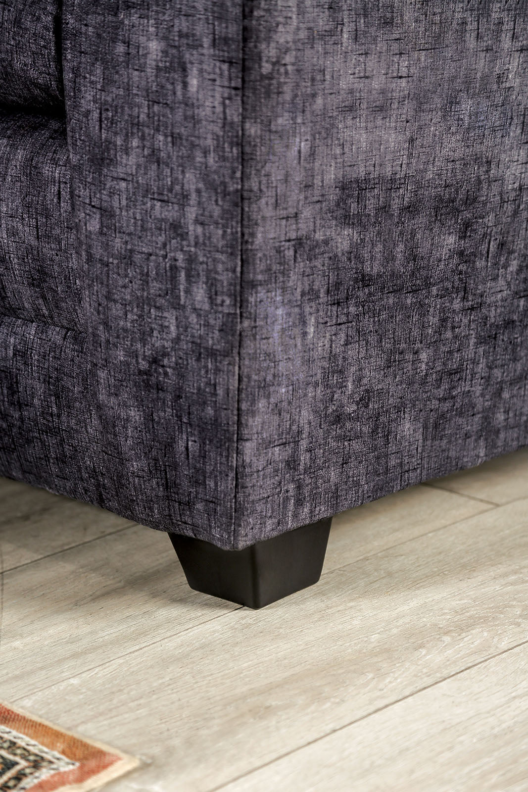 Keswick Charcoal Loveseat - Ornate Home