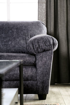 Keswick Charcoal Sofa & Loveseat - Ornate Home
