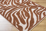 Keto Brown Washable Area Rug - Ornate Home