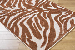 Keto Brown Washable Area Rug - Ornate Home