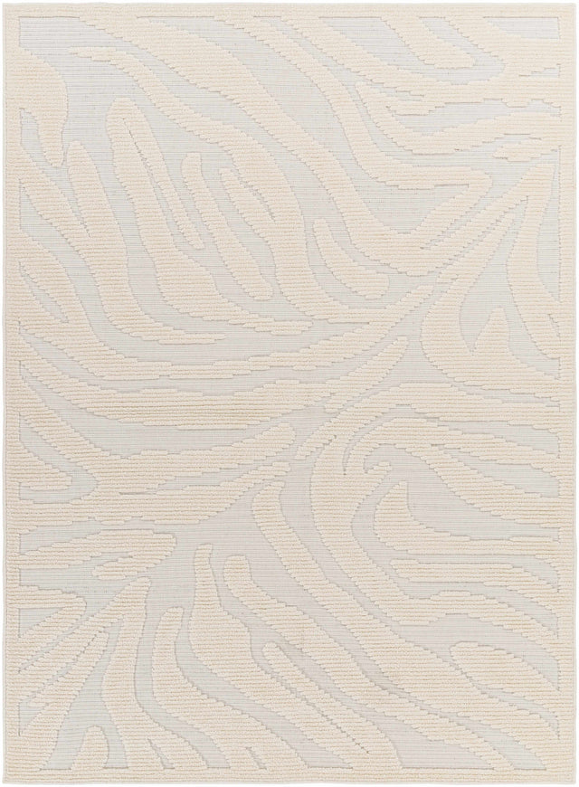 Keto Cream 3D Zebra Rug - Clearance - Ornate Home