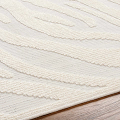 Keto Cream 3D Zebra Rug - Clearance - Ornate Home