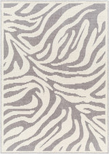 Keto Gray Zebra Rug - Clearance - Ornate Home