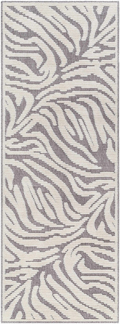 Keto Gray Zebra Rug - Clearance - Ornate Home