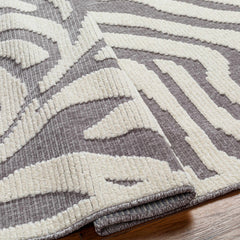 Keto Gray Zebra Rug - Clearance - Ornate Home