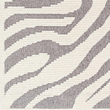 Keto Gray Zebra Rug - Clearance - Ornate Home