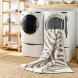 Keto Gray Zebra Rug - Clearance - Ornate Home