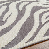 Keto Gray Zebra Rug - Clearance - Ornate Home