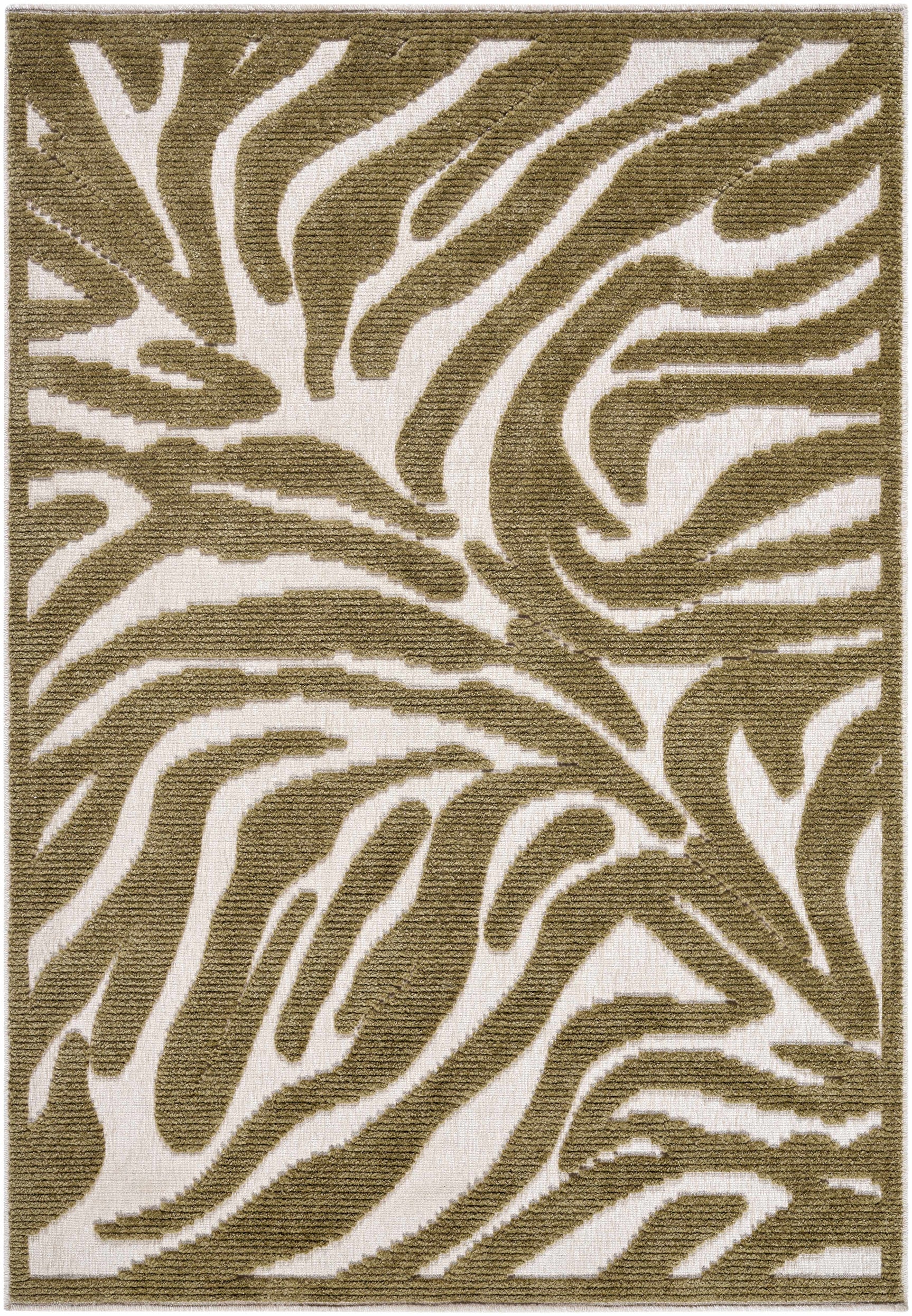 Keto Olive Washable Area Rug - Ornate Home