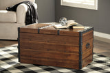 Kettleby Brown Storage Trunk - Ornate Home