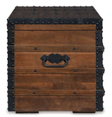 Kettleby Brown Storage Trunk - Ornate Home