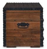 Kettleby Brown Storage Trunk - Ornate Home