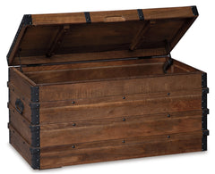 Kettleby Brown Storage Trunk - Ornate Home