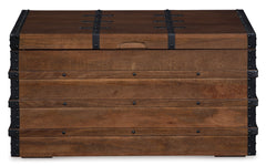 Kettleby Brown Storage Trunk - Ornate Home