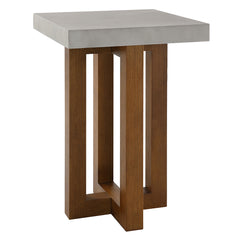 Keven Walnut End Table - Ornate Home