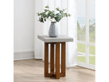 Keven Walnut End Table - Ornate Home