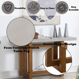 Keven Walnut Sofa Table - Ornate Home