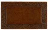 Kew Gardens Brown Leather Nesting Tables - Ornate Home