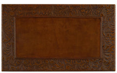 Kew Gardens Brown Leather Nesting Tables - Ornate Home