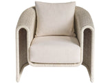 Key Largo Nomad Snow/White Lounge Chair - Ornate Home