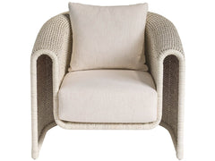 Key Largo Nomad Snow/White Lounge Chair - Ornate Home