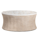 Key Largo Tan/White Cocktail Table - Ornate Home