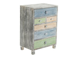 Key West Gray/Blue Chest - Ornate Home