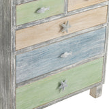 Key West Gray/Blue Chest - Ornate Home