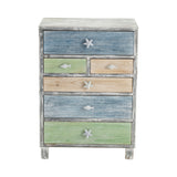 Key West Gray/Blue Chest - Ornate Home