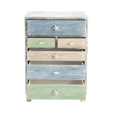 Key West Gray/Blue Chest - Ornate Home